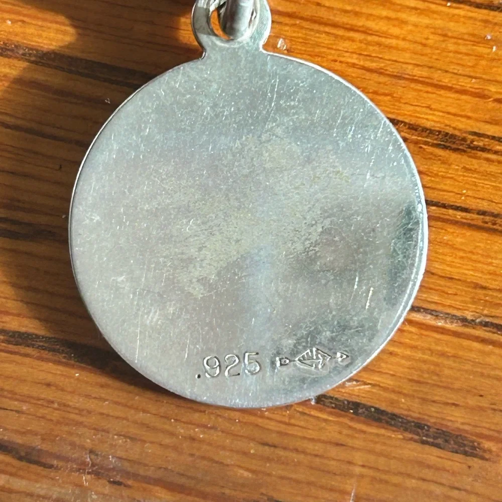 Signed Sterling Silver 925 Keychain Golf Ball Design Arrow Logo Artisan
